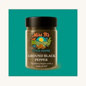 Ground Black Pepper - 4oz